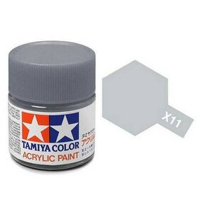 X-11 Tamiya Acrylic Paint X-11 Chrome Silver Gloss 23ml