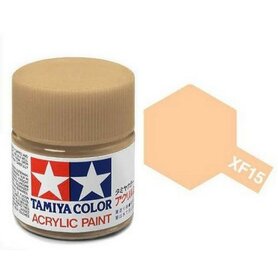XF-15 Tamiya Acrylic Paint XF-15 Flat Flesh 23ml