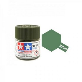 XF-89 Tamiya Acrylic Paint XF-89 Flat Dark Green 2 10ml