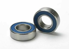 Ball bearings, blue rubber sealed (8x16x5mm) (2) TRX5118 Ball bearings, blue rubber sealed (8x16x5mm) (2) TRX5118