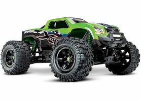 Traxxas X-Maxx 4WD VXL-8S Monstertruck TQi TSM (no battery/charger), Green V2 TRX77086