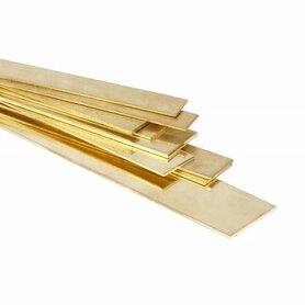 MESSING PROFIEL RECHTHOEKIG 2.5 X1.5 MM 