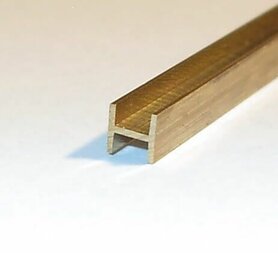 DRAAGPROFIEL MESSING 5 X 2 MM AERONAUT DRAAGPROFIEL MESSING 5 X 2 MM AERONAUT
