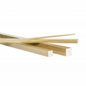 4MM VIERKANT MESSING MASSIEF 