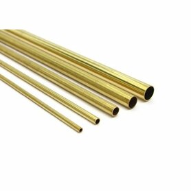 MESSINGBUIS 11 MM X 10,1 MM LENGTE 1MTR