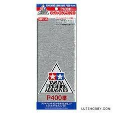 Tamiya 87054,Schuurpapier korrel 400 3 vel
