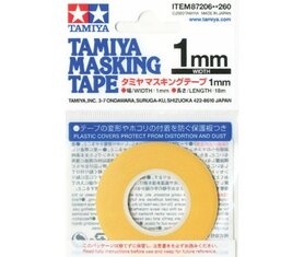 Tamiya Masking Tape 1mm 87206 Tamiya Masking Tape 1mm 87206