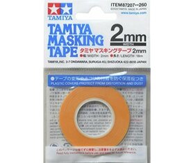 Tamiya Masking Tape 2mm 87207 Tamiya Masking Tape 2mm 87207