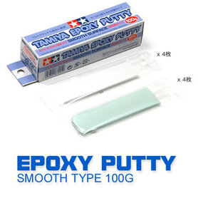 87145, Tamiya Epoxy Putty Smooth Surface 100g
