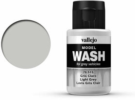 Vallejo Model Wash: Light Grey 76.515 Vallejo Model Wash: Light Grey 76.515