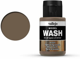 Vallejo Model Wash: Oiled Earth 76.521 Vallejo Model Wash: Oiled Earth 76.521