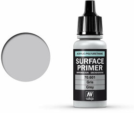 70.601 Vallejo Surface Primer: Grey 70.601 Vallejo Surface Primer: Grey