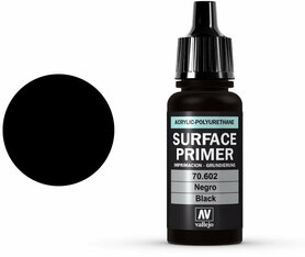 70.602 Vallejo Surface Primer: Black 70.602 Vallejo Surface Primer: Black