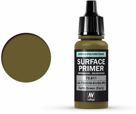 70.611 Vallejo Surface Primer: Earth Green 70.611 Vallejo Surface Primer: Earth Green