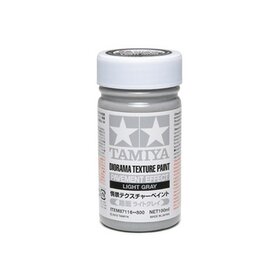Diorama Texture Paint 100ml - Pavement Effect, Light Gray Tamiya 87116 Diorama Texture Paint 100ml - Pavement Effect, Light Gray Tamiya 87116