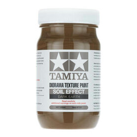 Diorama Texture Paint 250ml - Soil Effect, Dark Earth Tamiya 87121 Diorama Texture Paint 250ml - Soil Effect, Dark Earth Tamiya 87121