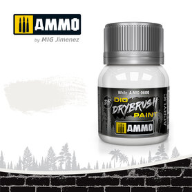 Drybrush: White MIG-0600 Drybrush: White MIG-0600