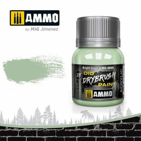 DRYBRUSH BRIGHT GREEN MIG-0605 DRYBRUSH BRIGHT GREEN MIG-0605