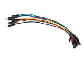 SET DRAADBRUGGEN - 1 pin MANNELIJK NAAR VROUWELIJK - 5.9" (15 cm) - 10 st.