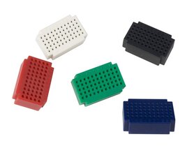 SET MINI BREADBOARDS - 55 INSTEEKPUNTEN - 5 st.