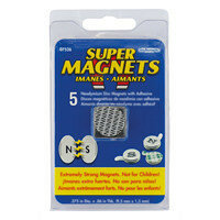 neodymium 19 x 1,5 mm 5 stuks