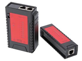 LAN-TESTER VOOR RJ45, RJ12, RJ11, RJ10 LAN-TESTER VOOR RJ45, RJ12, RJ11, RJ10