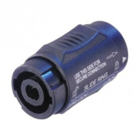 Neutrik Speakon Koppelstuk NL4MMX Neutrik Speakon Koppelstuk NL4MMX