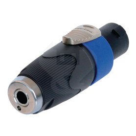 Neutrik NA4LJX 4-pin Speakon > Jack Female Neutrik NA4LJX 4-pin Speakon > Jack Female