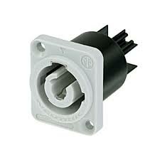 Powercon Chassisdeel Grijs Powercon Chassisdeel Grijs