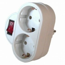 Schakelaar Met Stekker 2X