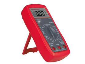 DIGITALE MULTIMETER - CAT. III 600 V - 10 A - DATA-HOLD-FUNCTIE / DIODETEST / BATTERIJTEST / ZOEMER