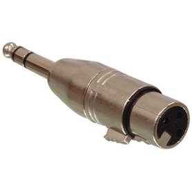 6.3mm Stereo Jack to XLR Female 6.3mm Stereo Jack to XLR Female