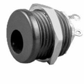 DC Chassisdeel 5.5 X 2.5mm Rond Kunststof 