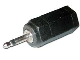 2.5mm Mono Male Naar 3.5mm Mono Female