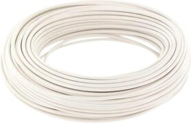 Wit Draad 1 x 0.14 mm² soepel 10meter