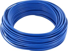 Blauw Draad 1 x 0.14 mm² soepel 10meter