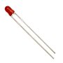 LED 3 MM ROOD DIFFUUS