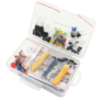 Starter Kit Resistor /LED / Capacitor / Jumper Wires / Breadboard Resistor Kit with Box for arduino